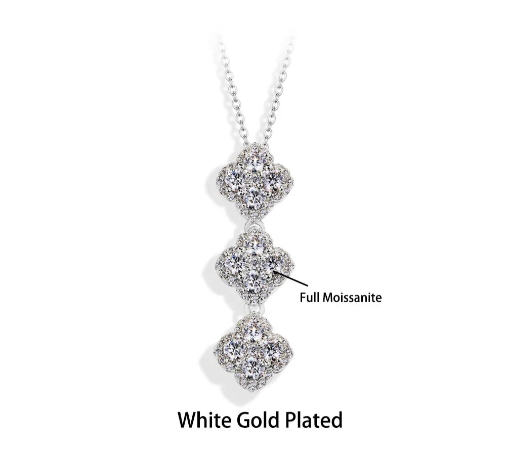 Unseen Gems Lucky Four Leaf Pendant