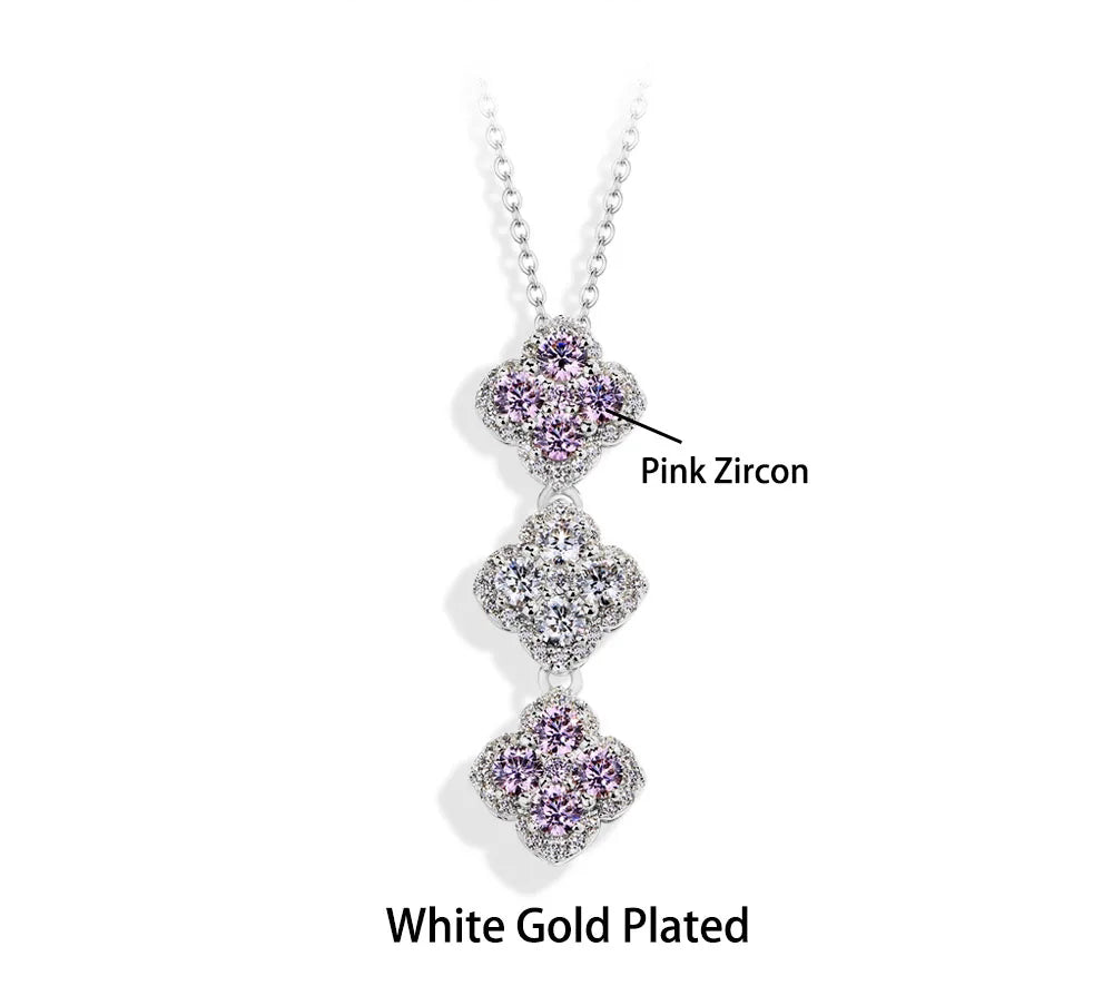 Unseen Gems Lucky Four Leaf Pendant