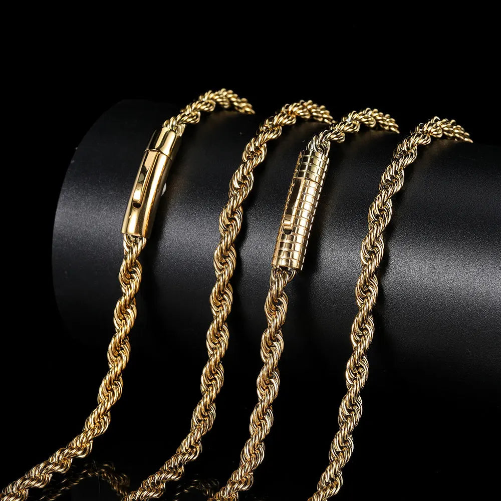 Rope Chain Necklace - 6mm