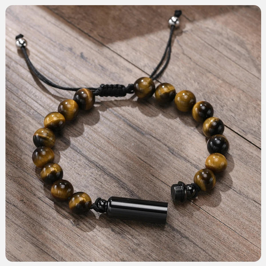 Unseen Gems Unisex Adjustable Urn Bracelet - Size Small
