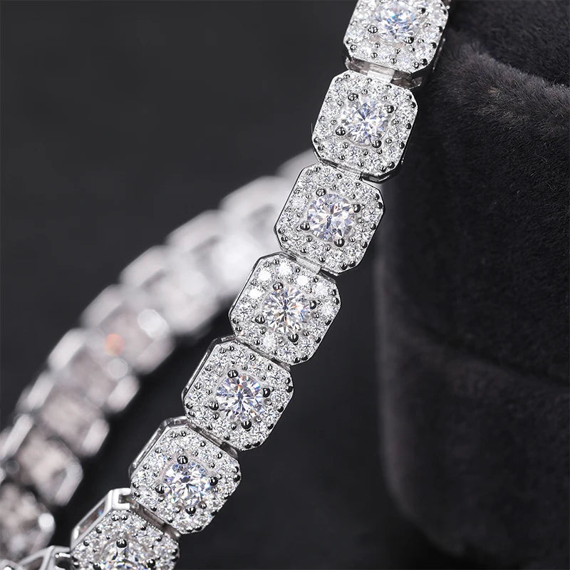 Unseen Gems Iced Out Tennis Bracelet