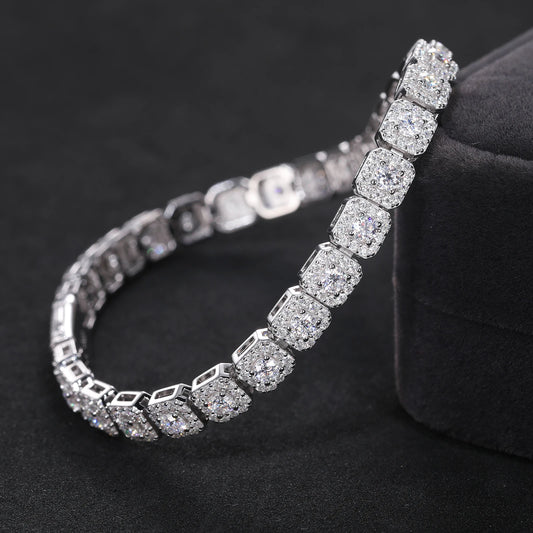 Unseen Gems Iced Out Tennis Bracelet